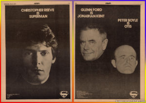 SUPERMAN THE MOVIE- Variety ad. May 13, 1977.