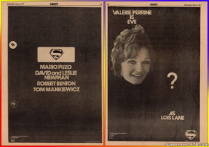 SUPERMAN THE MOVIE- Variety ad. May 13, 1977. Caped Wonder Stuns City!