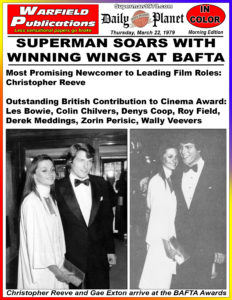 SUPERMAN THE MOVIE THE DAILY PLANET- March 22, 1979.