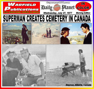SUPERMAN THE MOVIE THE DAILY PLANET- July 27, 1977.